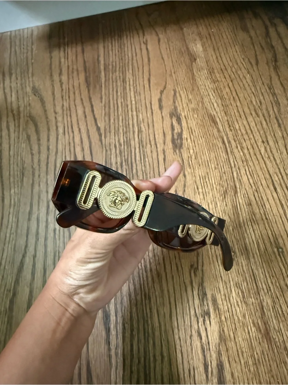 Versace bold tortoiseshell